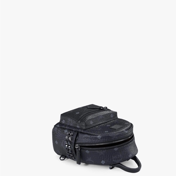 MCM Stark Bebe Boo Backpack in Visetos - Picture 4 of 6